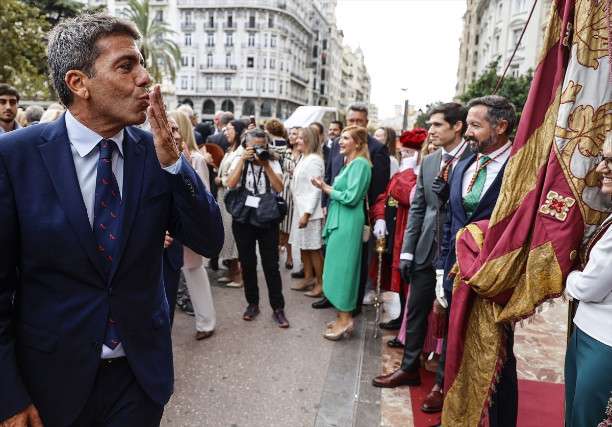 Mazón se examinará ante la calle el 9 d'Octubre en la primera Procesión Cívica tras la Dana