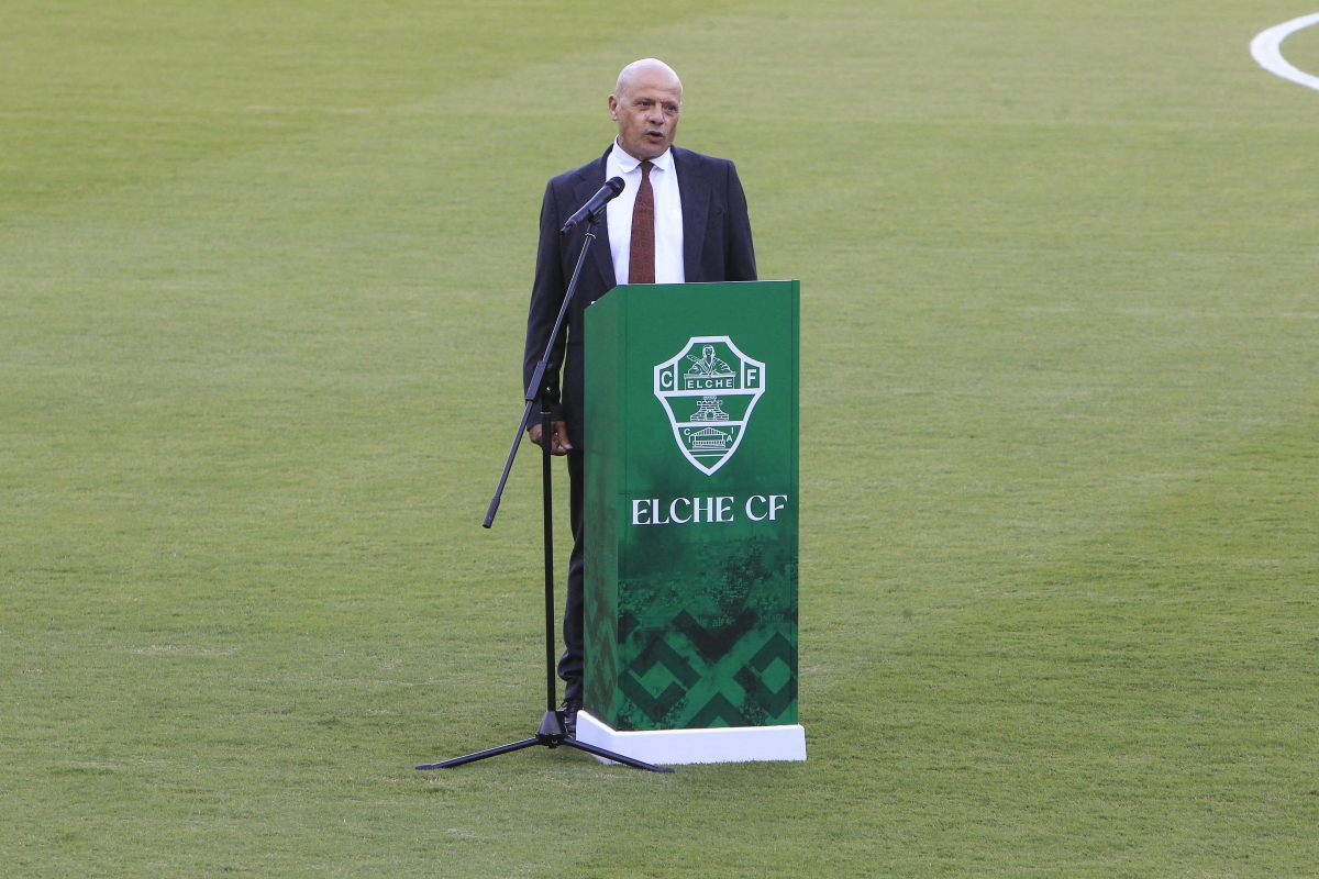 Joaquín Buitrago, presidente del Elche CF - Foto: EFE