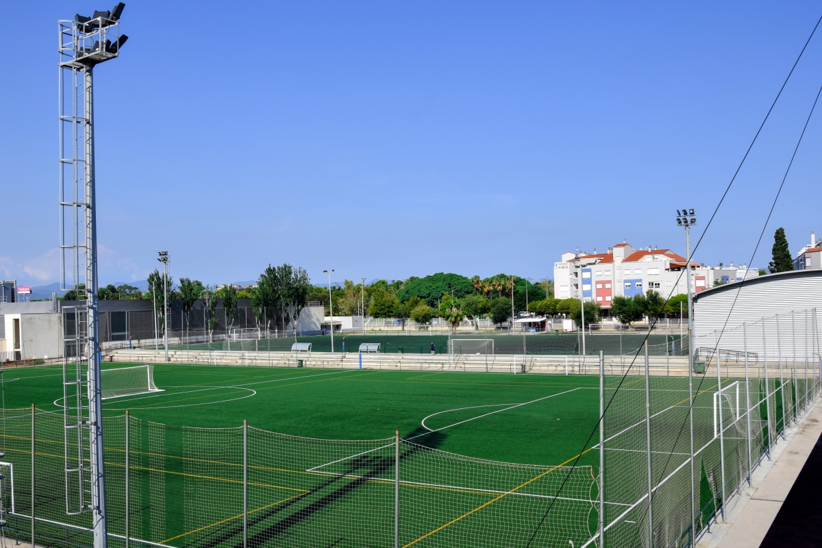 Los campos de fútbol del complejo acogen al filial albinegro provisionalmente - Foto: CD Castellón