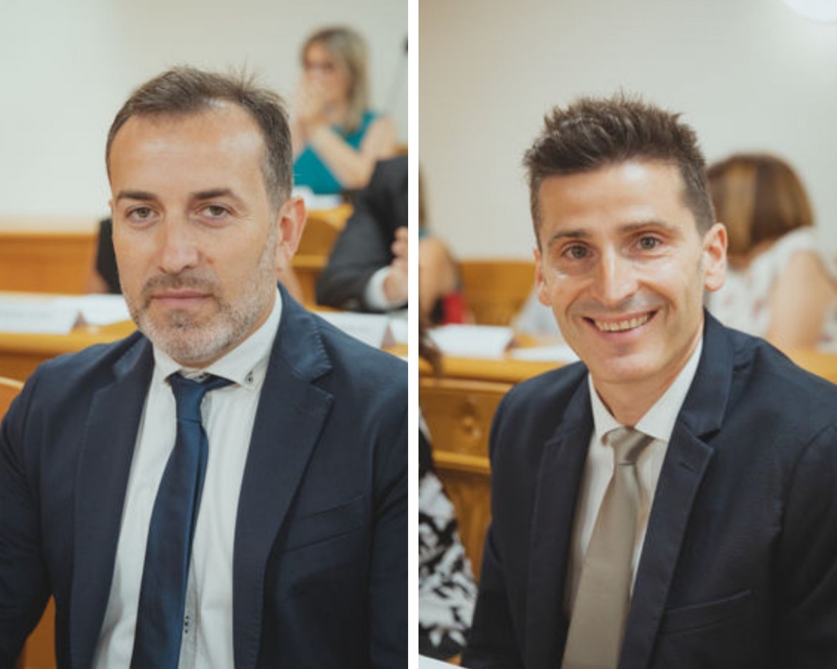 Los ediles de Quart de Poblet, Juan José Susín (izq.) e Ignacio Rabanaque (dcha.).