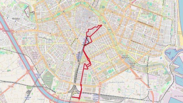 La EMT prolonga el itinerario de la línea 8 y conectará Turianova con el centro de València
