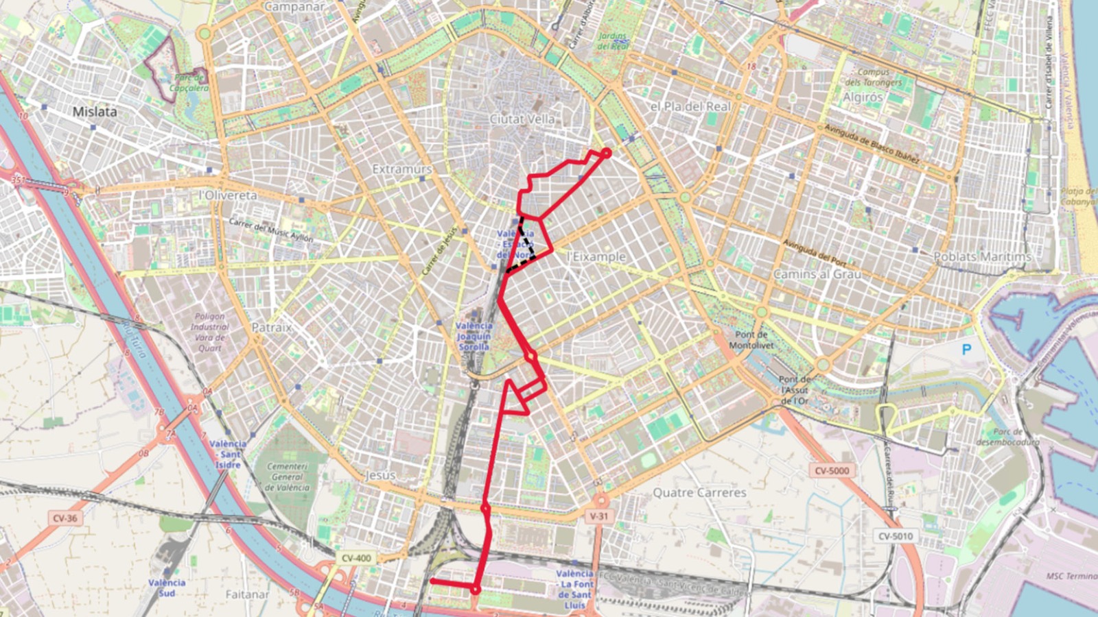 La EMT prolonga el itinerario de la línea 8 y conectará Turianova con el centro de València