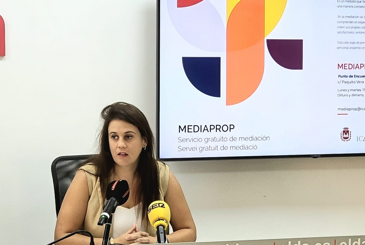 Elda renueva el servicio gratuito de mediación Mediaprop para resolver conflictos familiares y vecinales