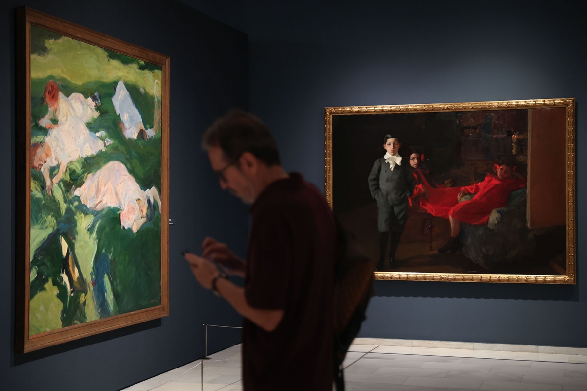 Las mejores imágenes de 'Obras maestras del Museo Sorolla', en Fundación Bancaja