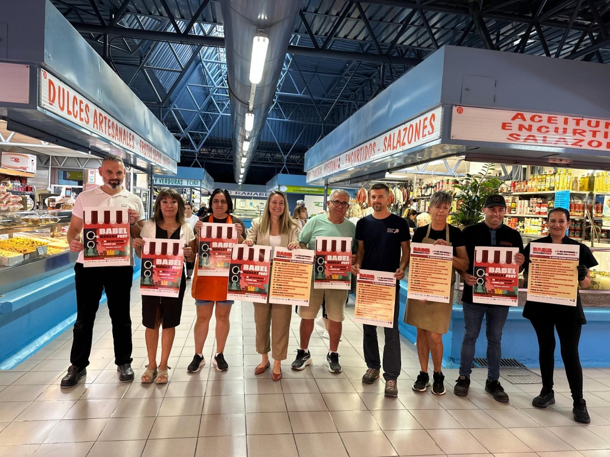 Alicante reactiva la dinamización comercial en los mercados: turno para el Mercat Fest en Babel