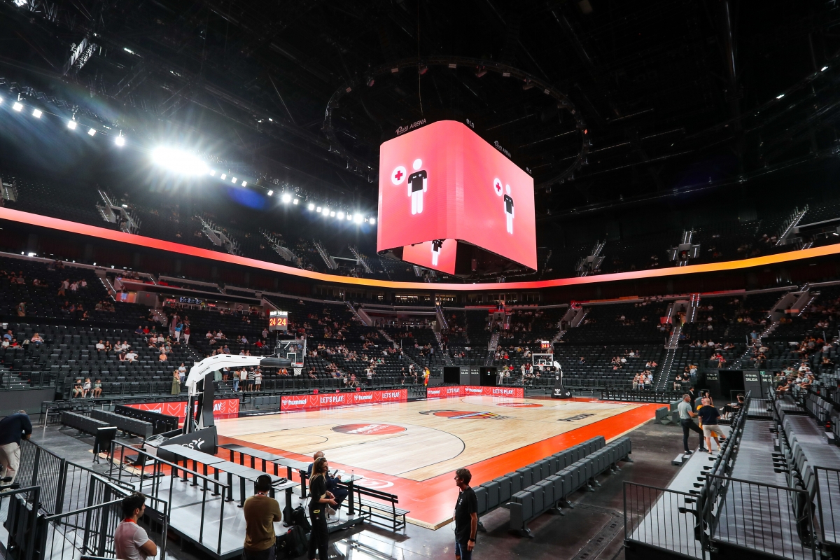 El Roig Arena estrena su modo baloncesto con posible lleno, fiesta y la Virtus como rival