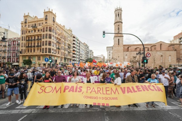 La manifestación del 9 d'Octubre clamará por la 