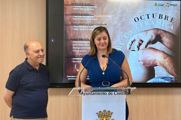De exposiciones y congresos al tren turístico: Castelló celebra este octubre el 'Mes de la Cerámica'