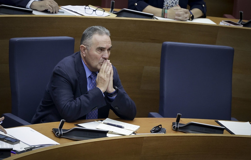 El vicepresidente para la Recuperación, Francisco José Gan Pampols. - Foto: JOSÉ CUÉLLAR/CORTS El vicepresidente para la Recuperación, Francisco José Gan Pampols.