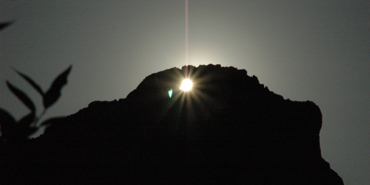 Este fin de semana la Foradà se alinea con el sol en La Vall de Gallinera