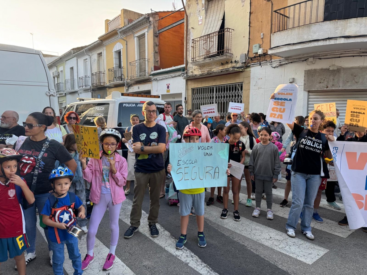 Sueca clausura el CEIP Cervantes y trasladará 