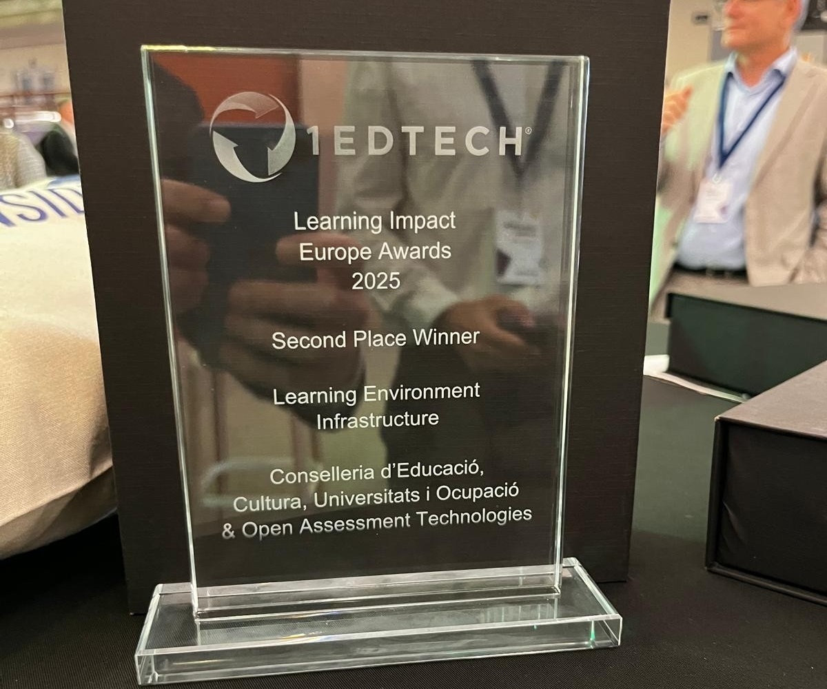 Educación, premiada en los 1EdTech Awards por su iniciativa de digitalización de la Evaluación de Diagnóstico
