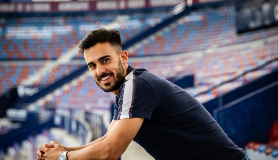 Pampín  sufre una lesión muscular en el recto femoral 