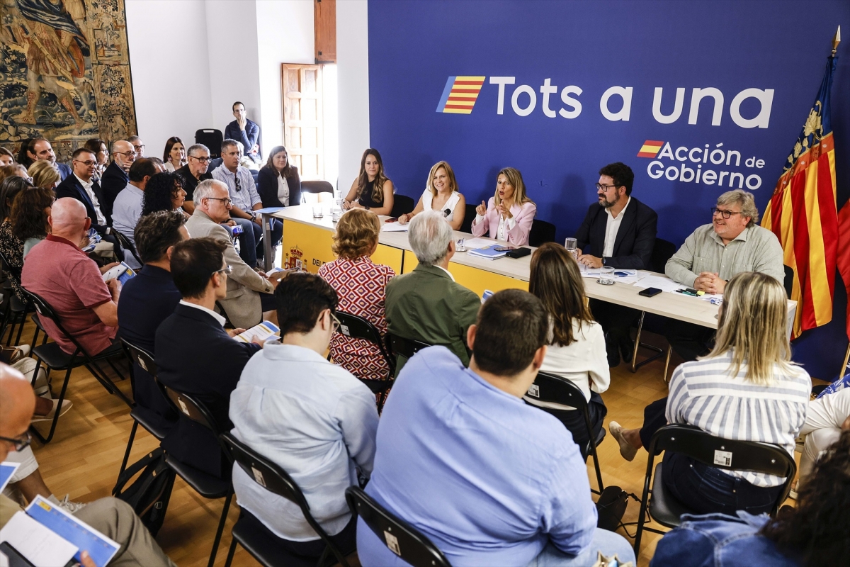 Díaz anuncia un segundo plan de empleo Dana con 80,6 millones de euros que se amplía a perfiles más cualificados