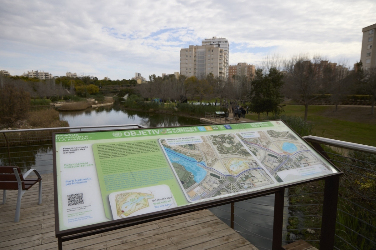 El parque La Marjal de Alicante se convierte en espacio de pruebas del proyecto IRIS