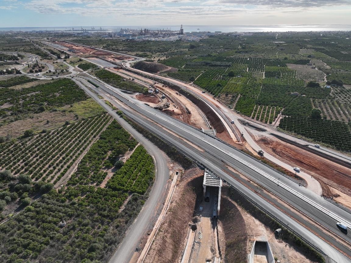 El acceso sur a PortCastelló coge velocidad: Transportes adjudica el último contrato de obra por 12 millones