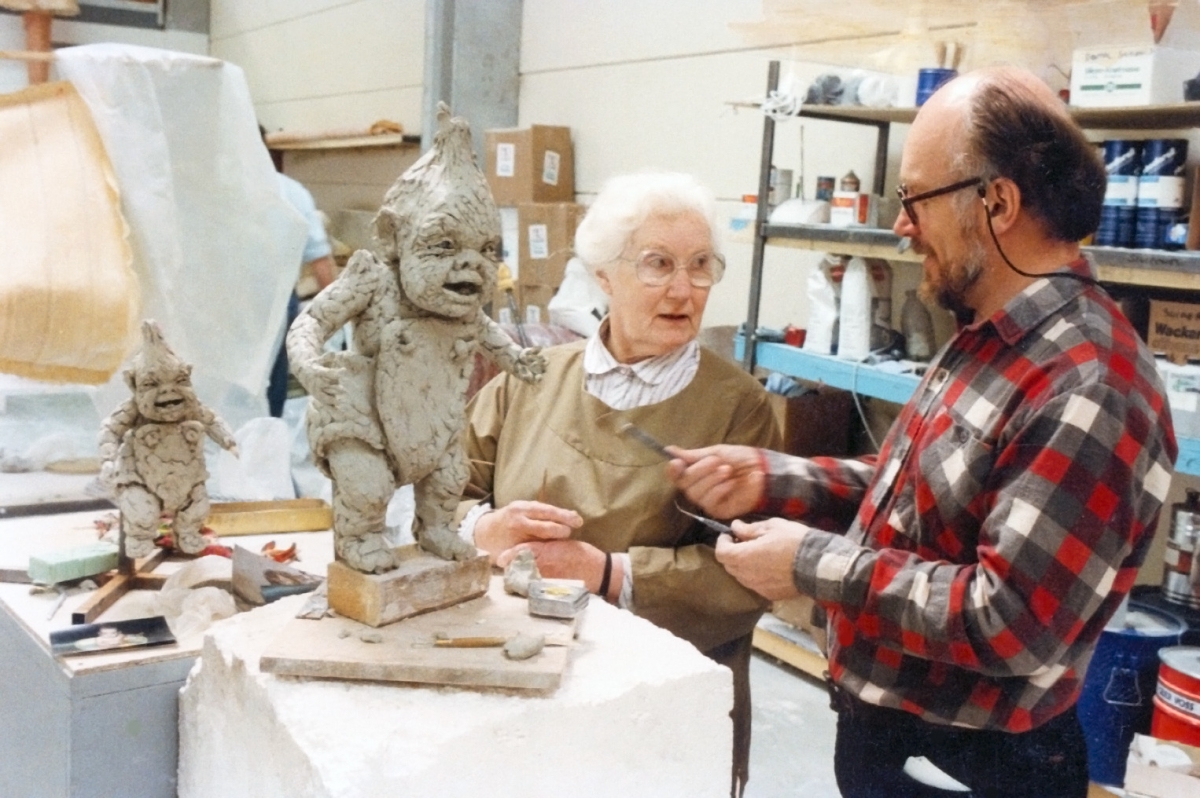 Colin Arthur junto a su mentora, su madre - Imágenes cedidas por Colin Arthur Colin Arthur junto a su mentora, su madre