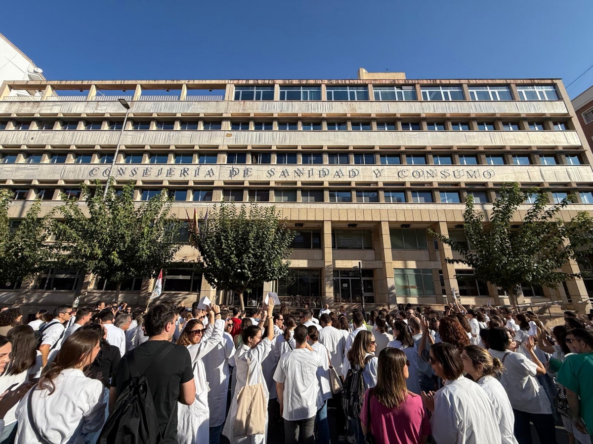 Los médicos de la Región de Murcia se plantan contra la reforma del Estatuto Marco