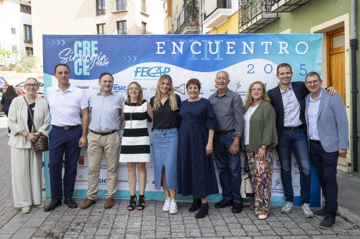 El VIII Encuentro Empresarial SinergiaCrece FECAP reúne a más de 200 profesionales en Segorbe