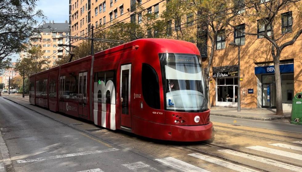 Metrovalencia recupera la circulación de las Líneas 4, 6 y 8 del tranvía tras completar los trabajos de renovación previstos - 