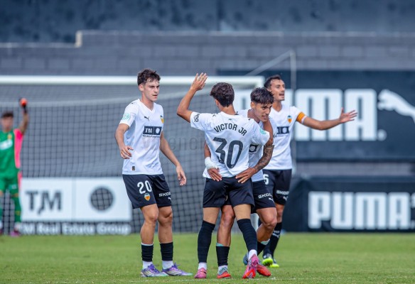 Empate del VCF Mestalla ante el Castellón B (3-3)