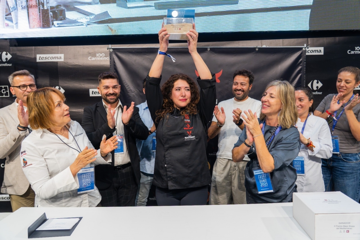 La oriolana Davinia Martínez, campeona del Premio Mejor Brasa del Mediterráneo