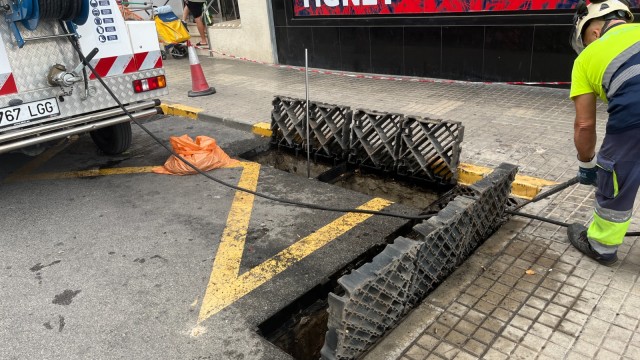 Aigües d’Elx intensifica sus actuaciones preventivas ante posibles lluvias torrenciales
