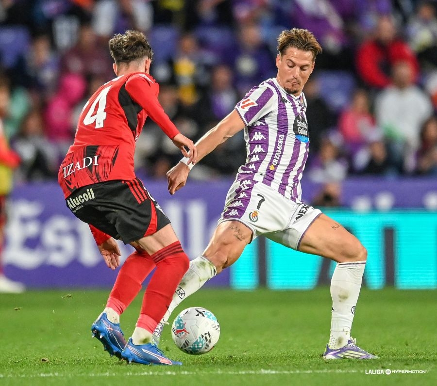 Cedidos Valencia CF: Primera titularidad para Tenés en el Valladolid