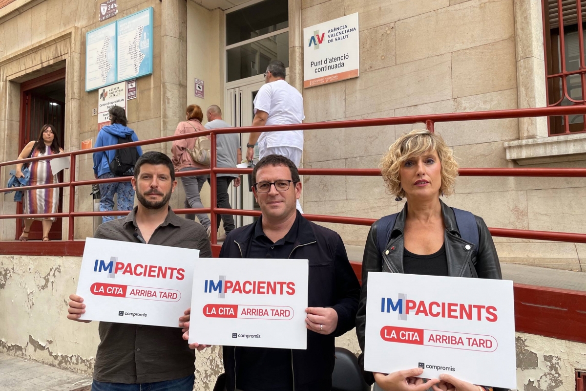 Compromís denuncia con una campaña en Castelló 