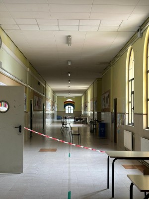 El alumnado del CEIP Cervantes de Sueca volverá a clase este martes en edificios municipales por las obras de emergencia