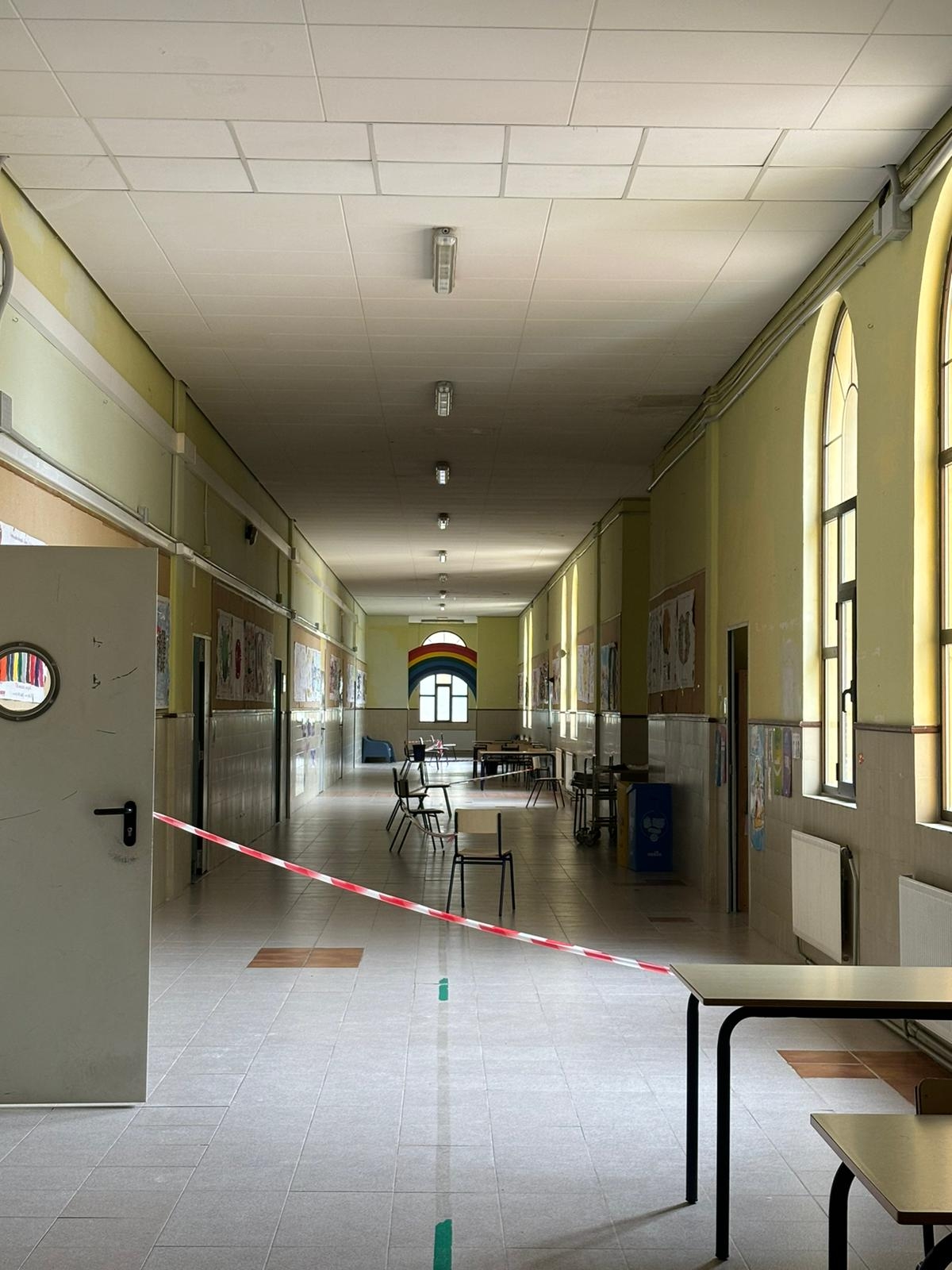 El alumnado del CEIP Cervantes de Sueca volverá a clase este martes en edificios municipales por las obras de emergencia