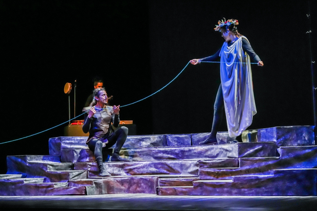 La Sala L’Horta acerca los mitos griegos a los jóvenes con 'Un hilo me liga a vos'