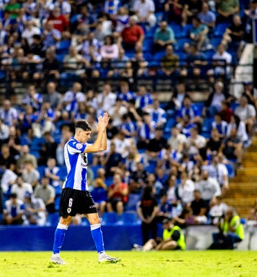 La asistencia de público al Hércules-Real Murcia mejoró a la de no pocos encuentros de LaLiga