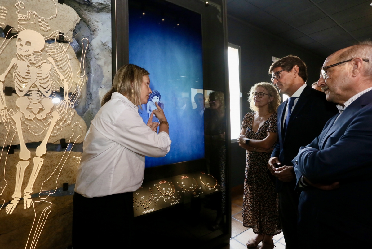 Rojales será sede permanente de las joyas bizantinas halladas por el MARQ en la necrópolis del Cabezo del Molino