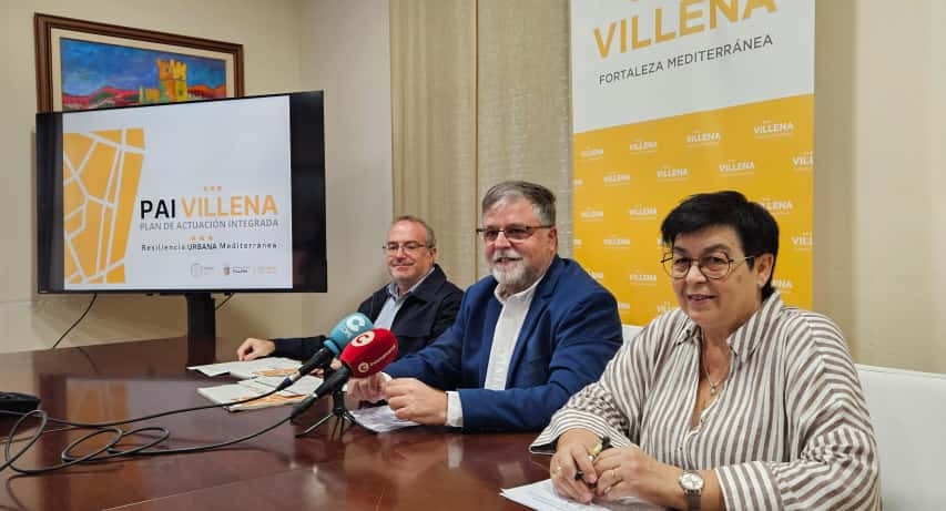 Villena presenta su Plan de Actuación Integrado con una inversión de más de 8 millones de euros