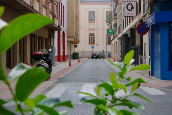 La fase dos de la ZBE de Castelló avanza en las calles Germanías, Rosell y Pedro Aliaga, ya pavimentadas