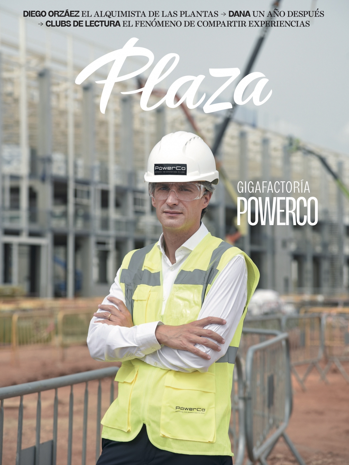 PowerCo, portada de octubre de la revista Plaza