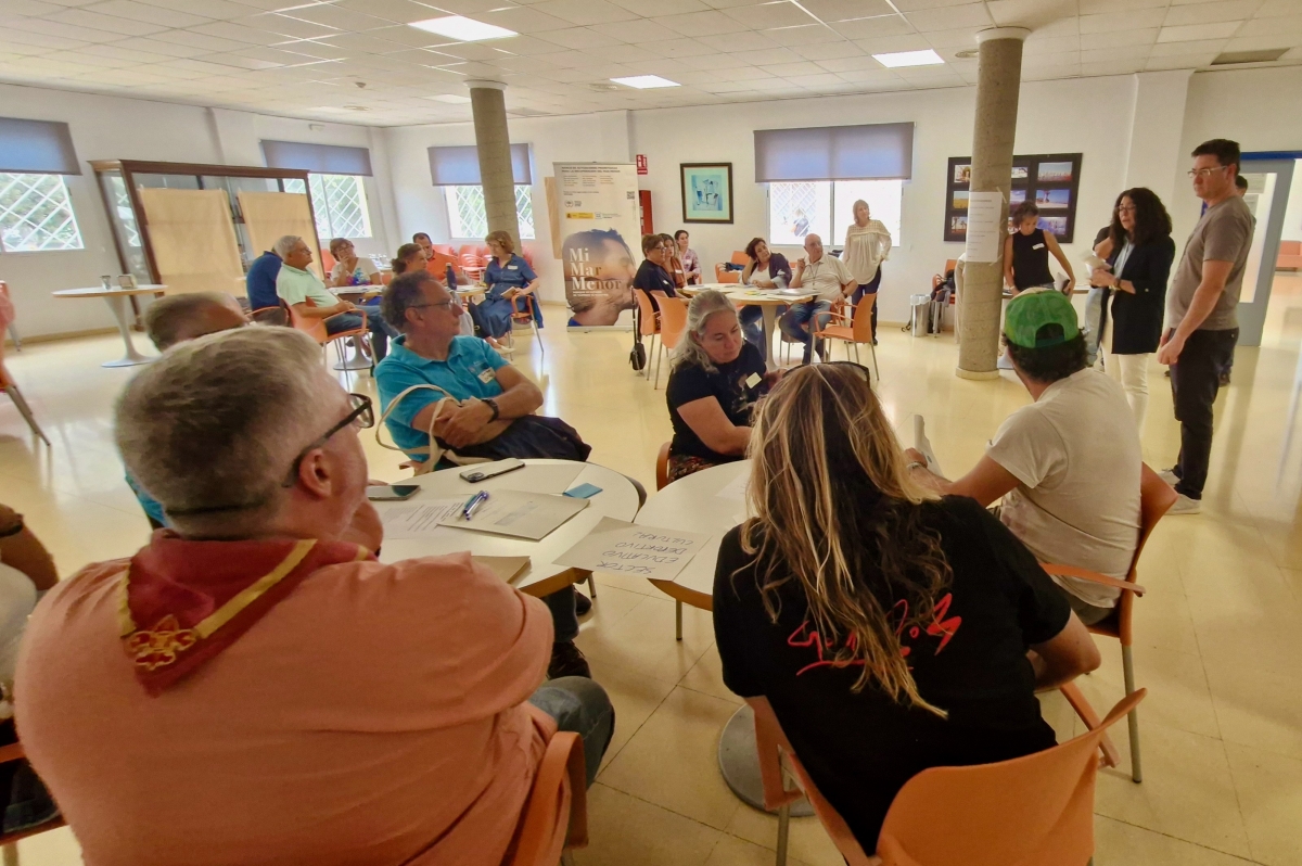 Imagen facilitada a los medios del encuentro. - Foto: MITECO