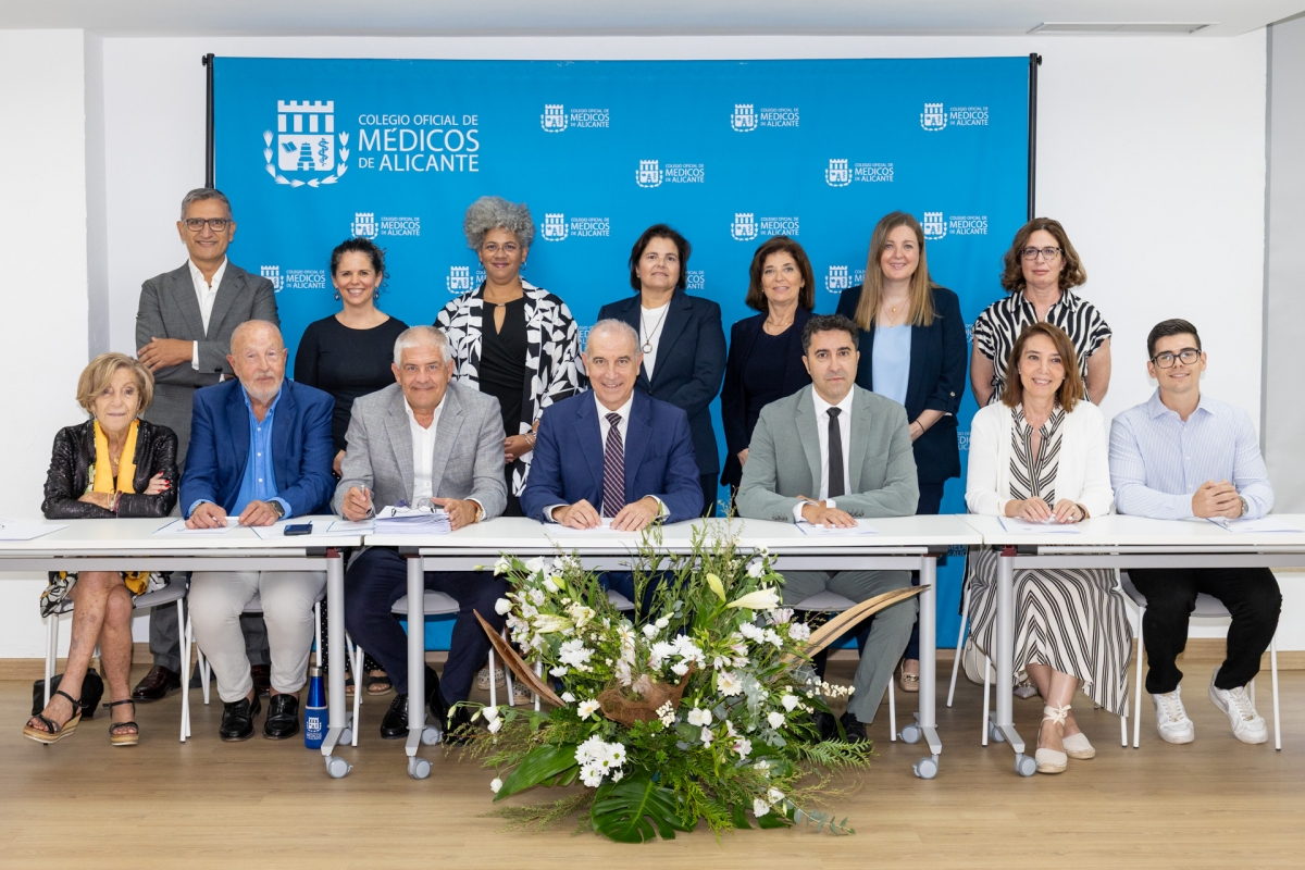 La tolerancia cero a las agresiones,  objetivo de la nueva Junta Directiva del Colegio de Médicos de Alicante