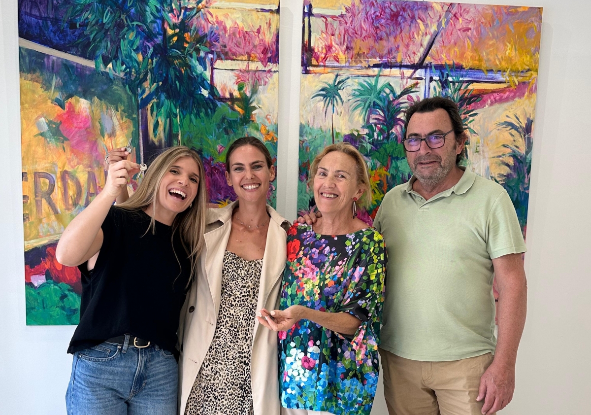 Relevo en la galería Bisel de Cartagena