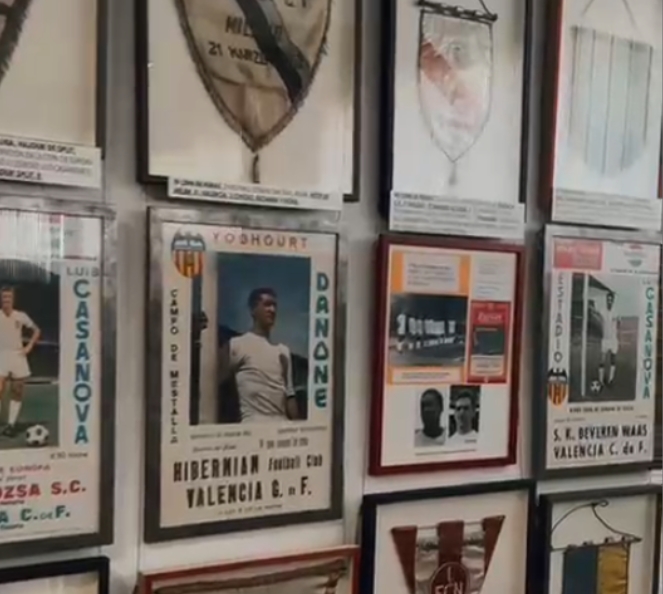 Más de 100 años de historia del Valencia CF, en una exposición solidaria en València