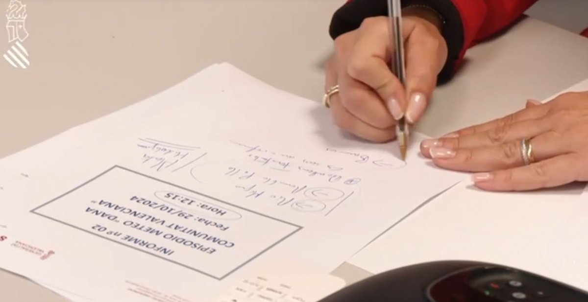 Un nuevo vídeo de la Generalitat confirma la vigilancia del Poyo desde las 12.38h el día de la Dana