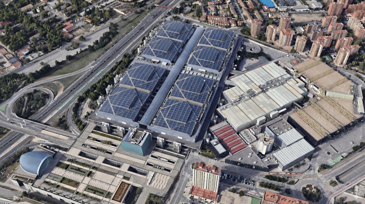 Feria Valencia convierte 40.000 metros cuadrados de sus cubiertas en un huerto solar capaz de abastecer a 900 hogares