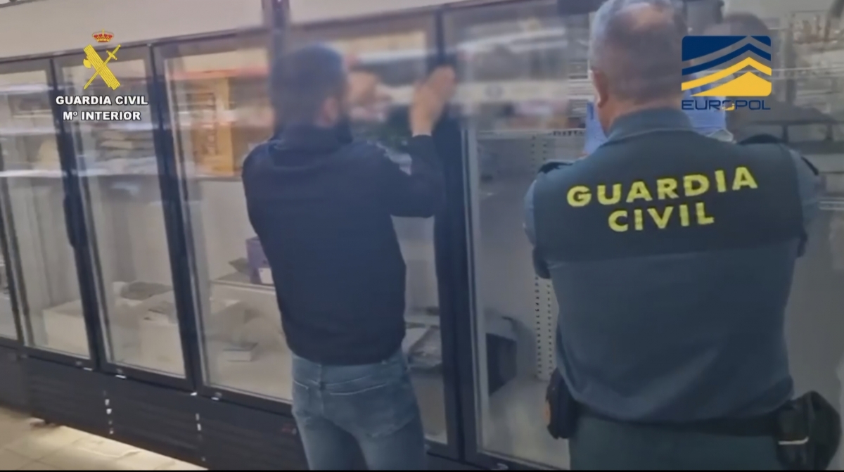 Diez detenidos en una macrooperación internacional contra el fraude alimentario