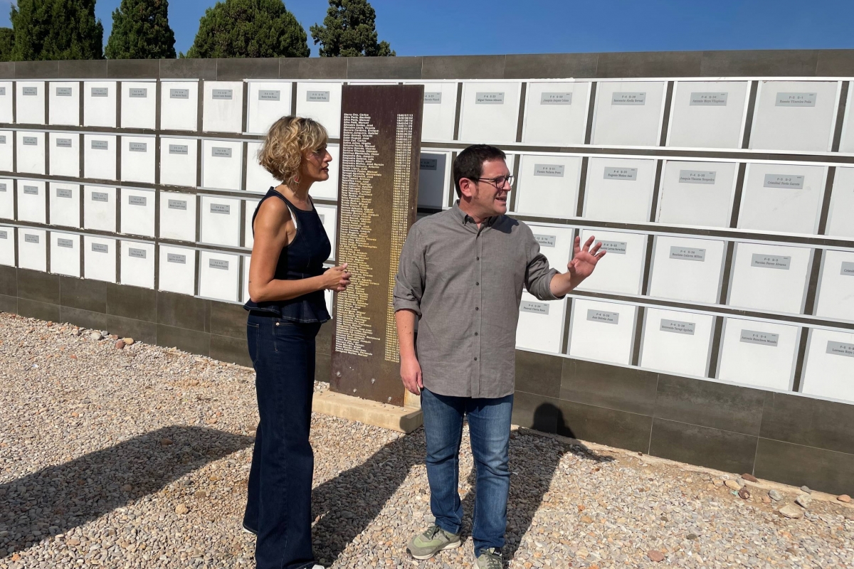 Compromís destaca la construcción de nuevos nichos para las víctimas del franquismo en Castelló