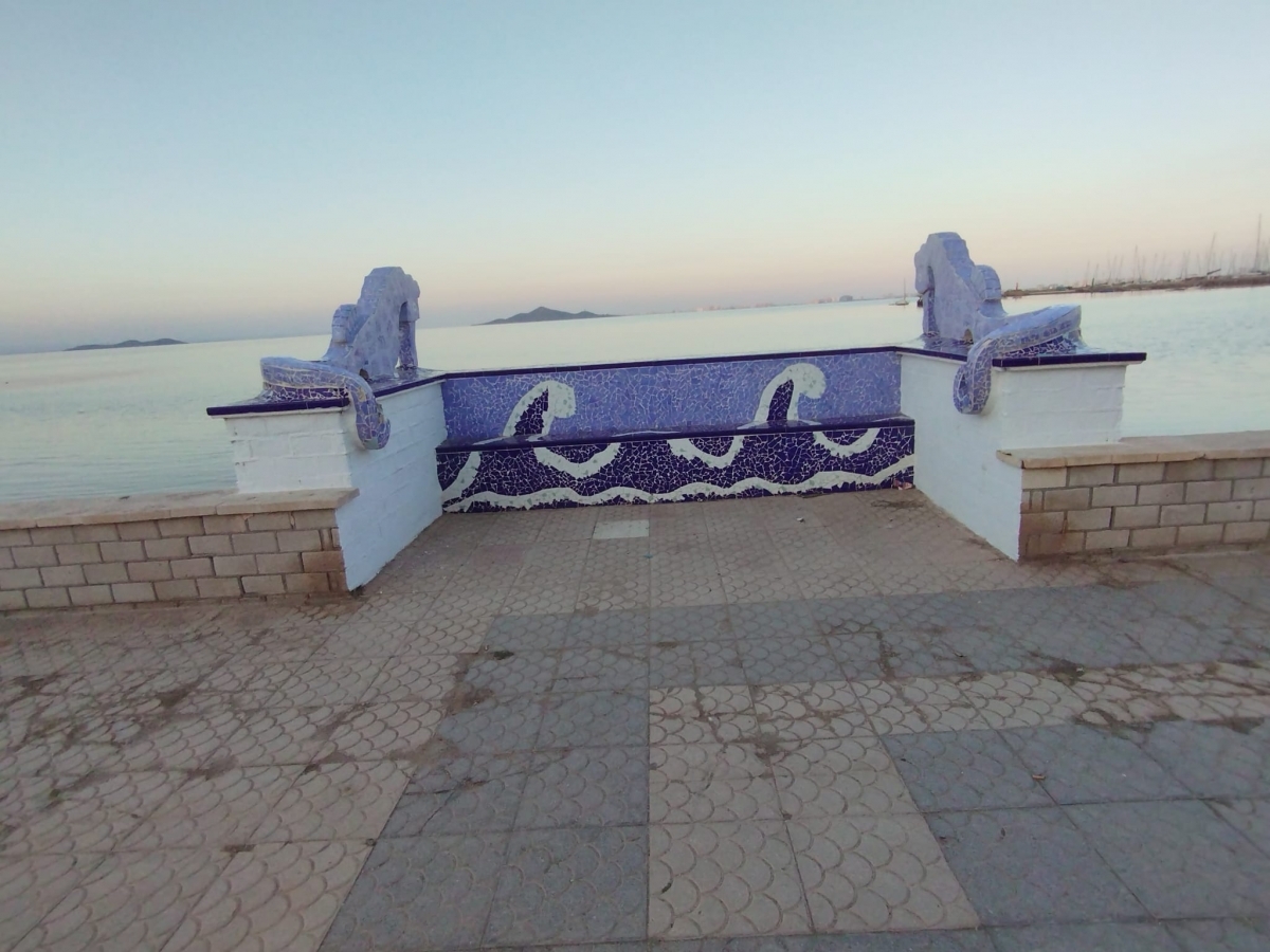 Imagen del paseo marítimo de Los Nietos. - Foto: Asociación de Vecinos de Los Nietos.