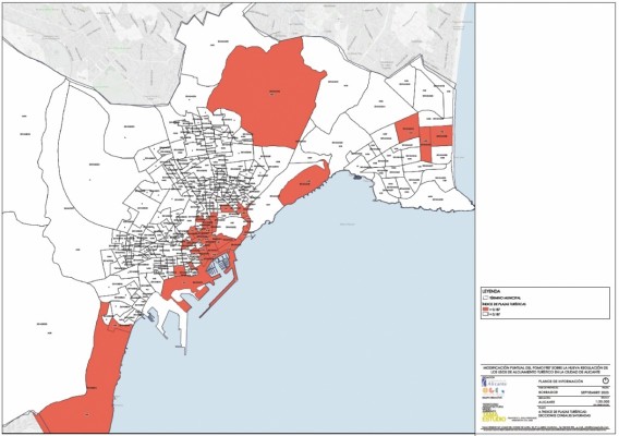 Alicante plantea modificar el PGOU para vetar pisos turísticos en zonas saturadas y prohibirlos en bajos
