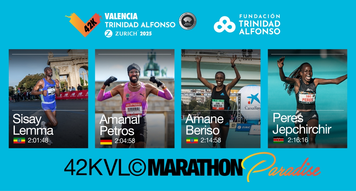 Gran batalla femenina y debuts masculinos en la élite internacional del Maratón Valencia