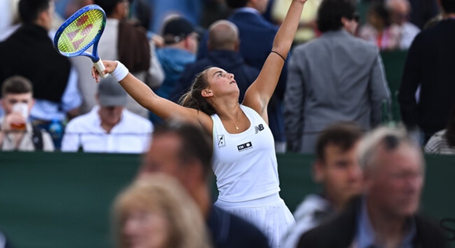 La tenista de Bigastro durante su participación en Wimbledon 2025 - Foto: ITF