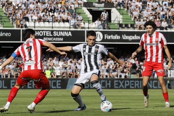 Brian Cipenga y Álex Calatrava, los protagonistas de los goles del Castellón